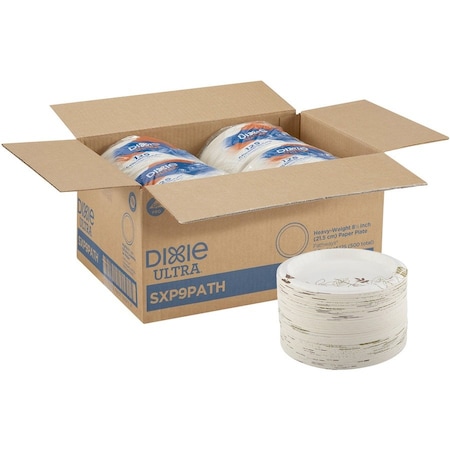 Dixie Plates, 8-1/2, Ultra, Pathways 4PK DXESXP9PATHCT